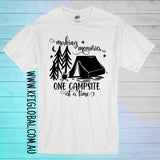 Making Memories one campsite at a time design - All ages