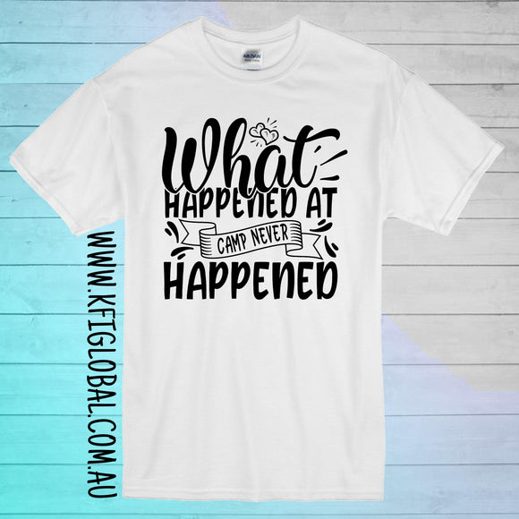 What happened at camp never happened Design