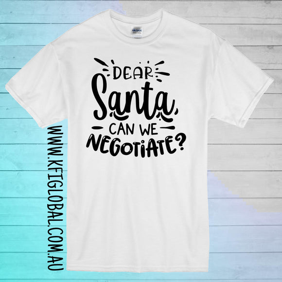 Dear Santa, can we negotiate - All ages - christmas