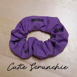 Personalised Cheeky Wristies - Star Flower Clip - Cutie Scrunchie - XL Scrunchie