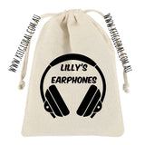 Earphones Bag - can be personalised