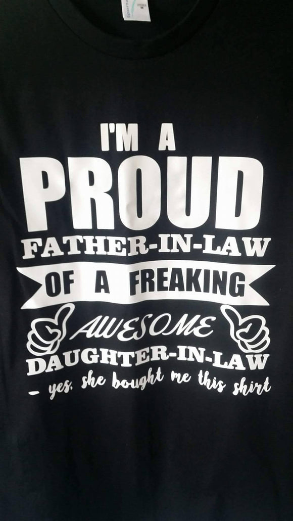 I'm a proud Father tee