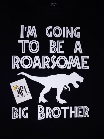 I'm going to be a roarsome big brother Tee / Bodysuit