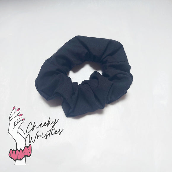 Black Wristie - Cutie Scrunchie - School Scrunchie