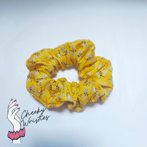 Busy Buzzing Bees Wristie - Cutie Scrunchie - Glitter