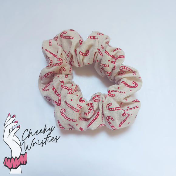 Candy Cane Wristie - Cutie Scrunchie