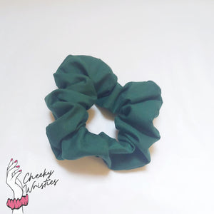 Bottle Green Wristie - Cutie Scrunchie - School Scrunchie