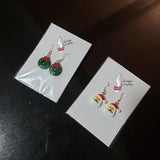 Santa Claus Dangle Earrings