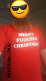 Adults Rude Christmas t-shirts - BLACK SHIRT