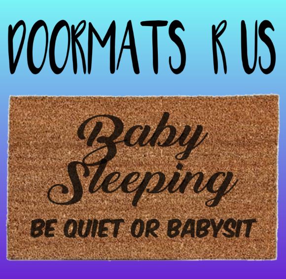 Baby Sleeping Doormat - Doormats R Us