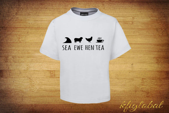 Sea Ewe Hen Tea Shirt