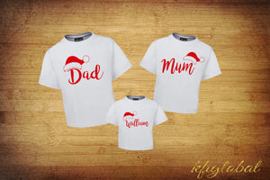 Santa Family Shirt Set
