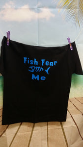 Fish Fear Me design - All ages