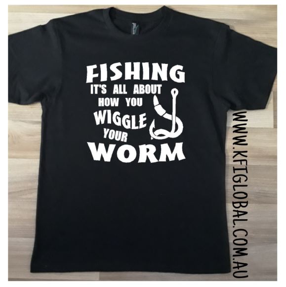 Fishing It's all about how you wiggle your worm Design