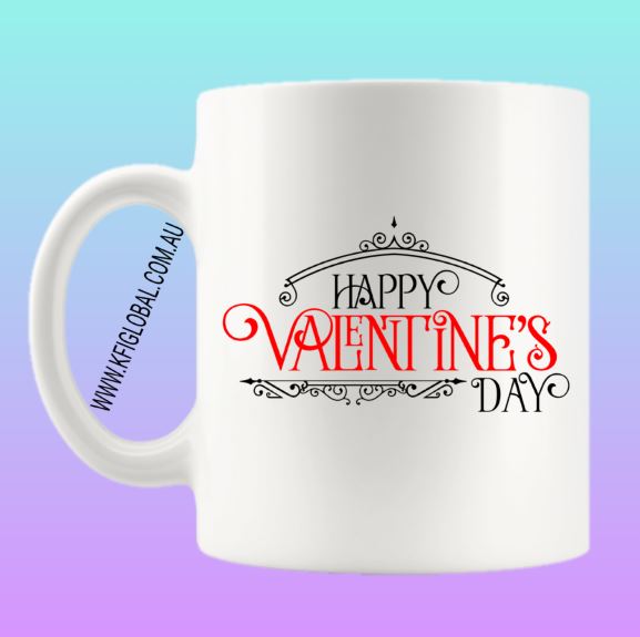 Happy Valentine's Day Mug Design - Design 2
