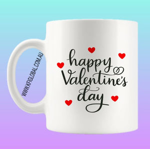 Happy Valentine's Day Mug Design - Design 1
