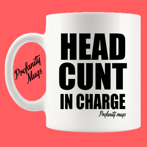 Head Cunt Mug Design - Profanity Mugs