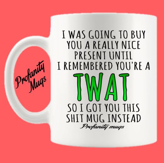 I was going to buy you a really nice present Mug Design 2 - Profanity Mugs
