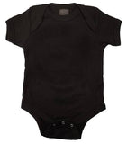 Custom Black Baby Bodysuit ( onesie )