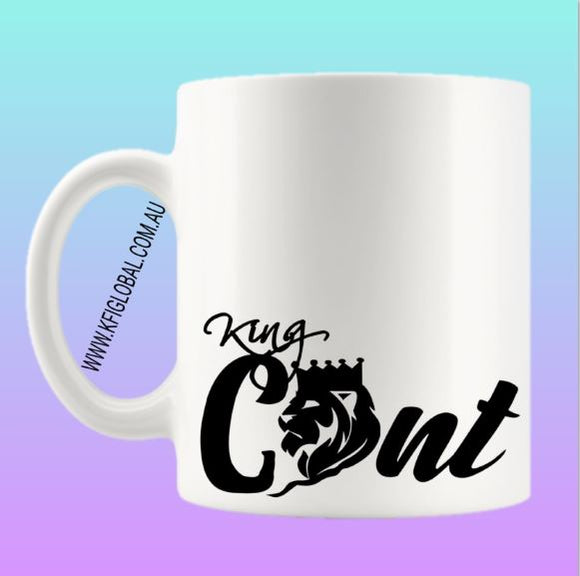 King Cunt Mug Design