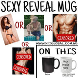 Sexy reveal Mug - Hot to cold colour changing mug