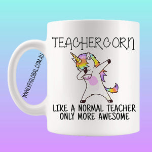 Teachercorn Mug Design