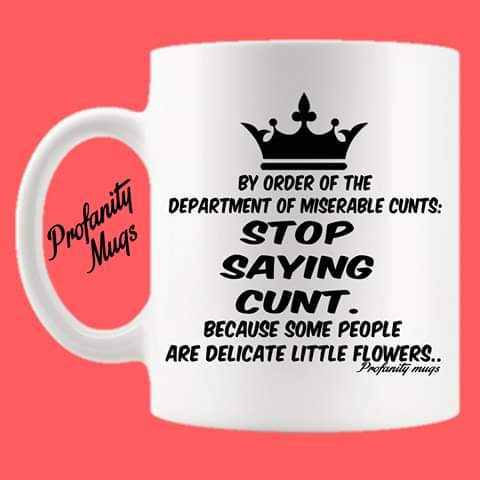 Department of miserable cunts Mug Design - Profanity Mugs