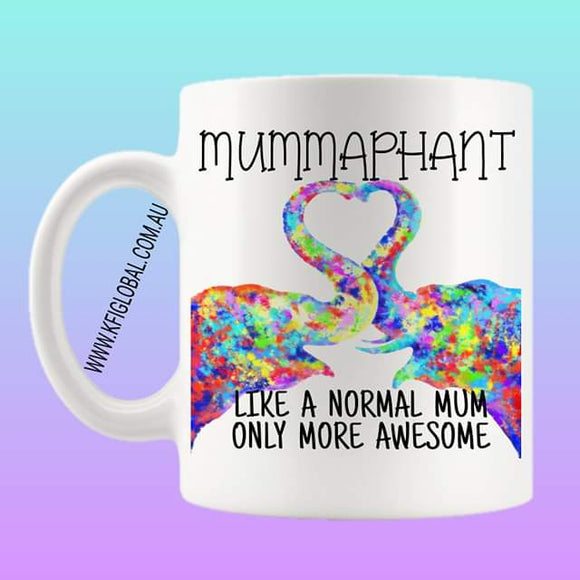 Mummaphant Mug Design