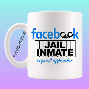 Facebook Jail Inmate Repeat offender Mug Design