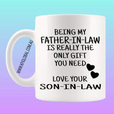 Being my father-in-law Mug Design