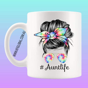 #Auntlife Mug Design