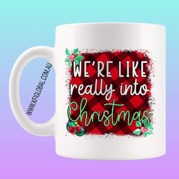 We're like really into Christmas Mug Design