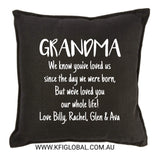 We know you've loved us cushion - Pillow
