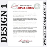 Personalised Christmas Santa Letter - So Brave - Digital Copy