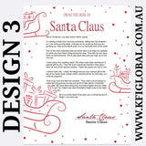 Personalised Christmas Santa Letter - So Well Behaved - Digital Copy