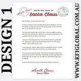 Personalised Christmas Santa Letter - So Well Behaved - Digital Copy